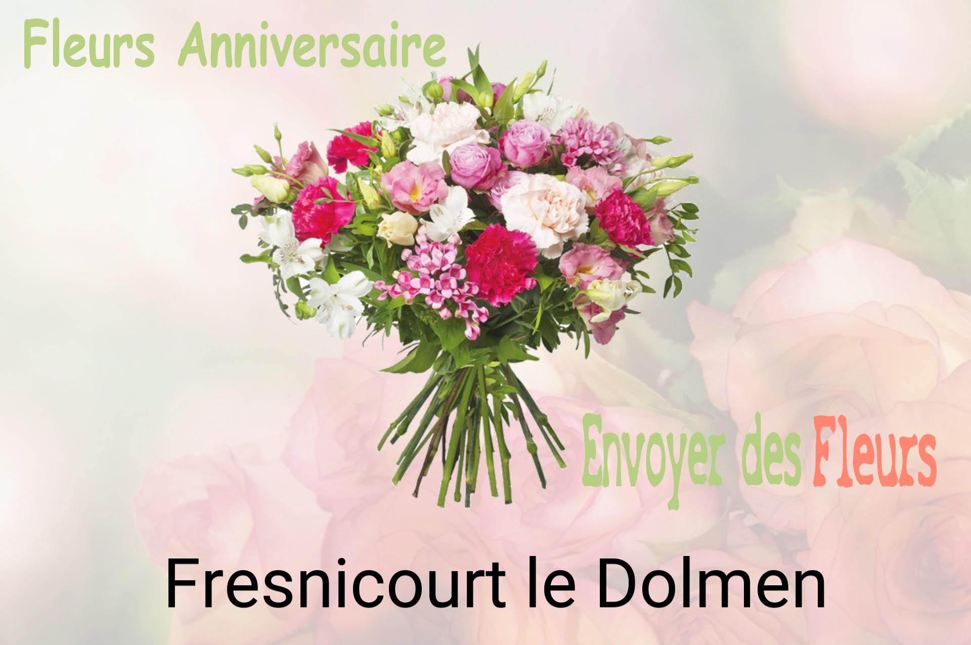 Bouquet de fleurs d’anniversaire livré à Fresnicourt-le-Dolmen